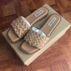 Steve Madden Santina Woven Sandal size 8.5